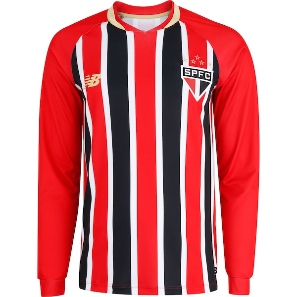 Camisa do São Paulo II 25/26 Away Manga Longa New Balance Unissex