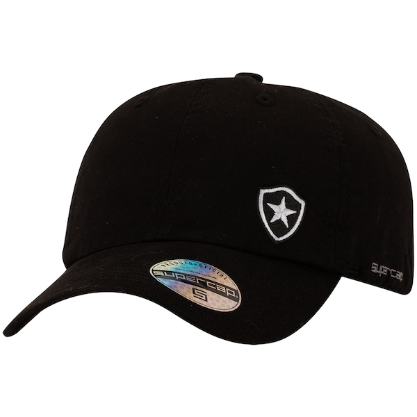 Boné Aba Curva do Botafogo Supercap Tinturado com Aplicação Snapback Adulto
