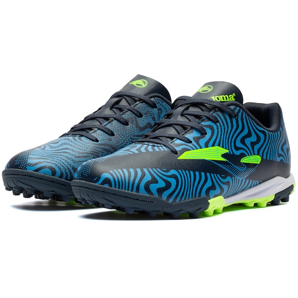 Vista 3 Chuteira Society Joma Evolution Júnior AZUL ESCURO Joma AZUL ESCURO