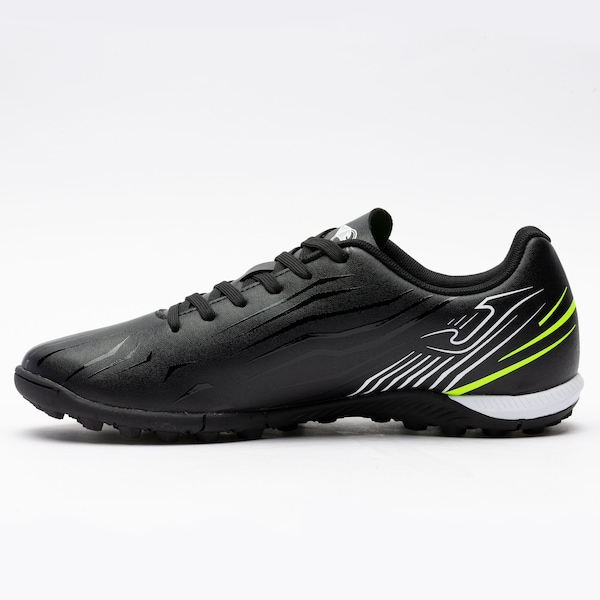 Vista 3 Chuteira Society Adulto Joma Propulsion PRETO Joma PRETO