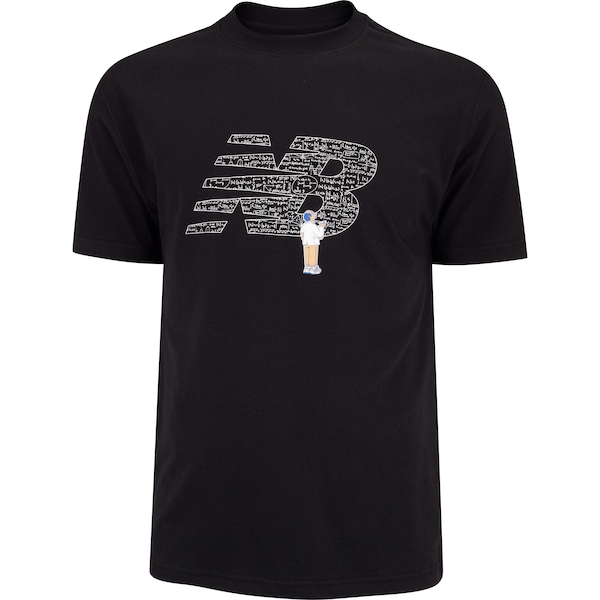 Camiseta New Balance Chalk Board Logo Masculina