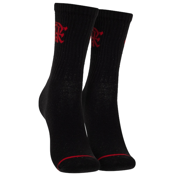 Meia Cano Alto do Flamengo Rikam Tamanho 38-43 Adulto