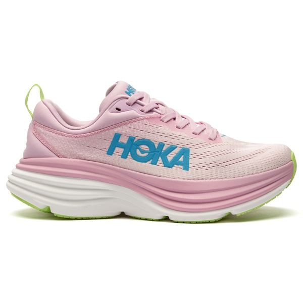 Vista 2 Tênis Feminino Hoka Bondi 8 ROSA/ROSA CLA HOKA ROSA/ROSA CLA