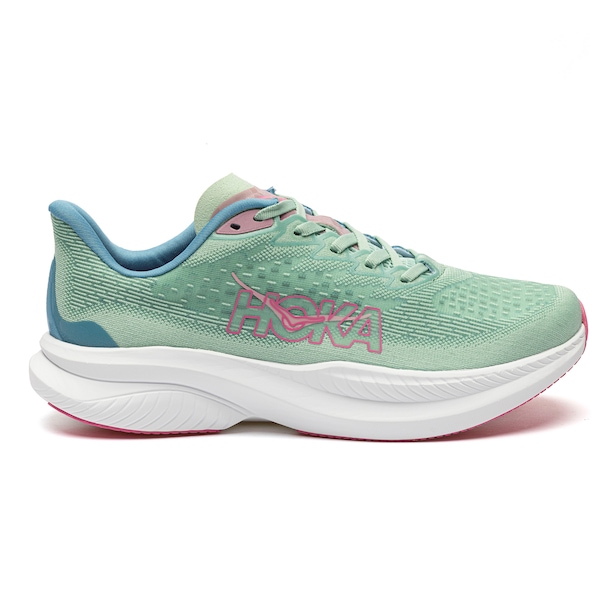 Vista 2 Tênis Feminino Hoka Mach 6 VERDE CLARO HOKA VERDE CLARO