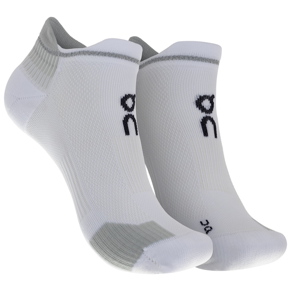 Meia On Running Cano Médio Performance Run Sock Low