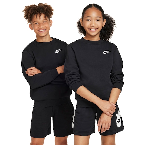 Blusão Infantil Nike Club Fleece Crew