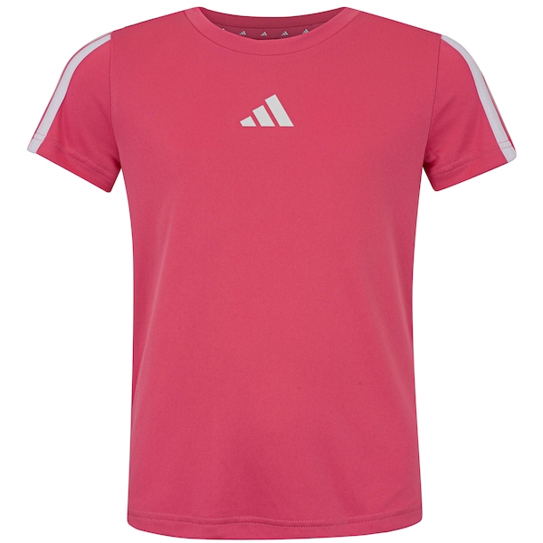Camiseta Juvenil adidas Manga Curta 3 Stripes