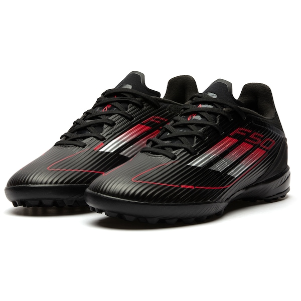 Vista 3 Chuteira Society adidas F50 League Adulto PRETO Adidas PRETO