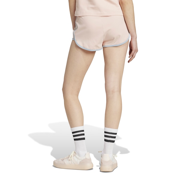 Vista 3 Short Feminino adidas Tiro ROSA CLA/AZUL CLA Adidas ROSA CLA/AZUL CLA