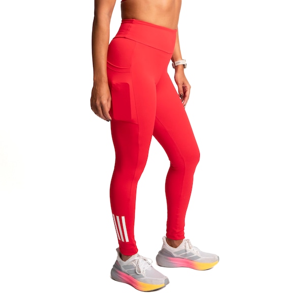 Calça Legging Feminina adidas 3 Listras com Bolso