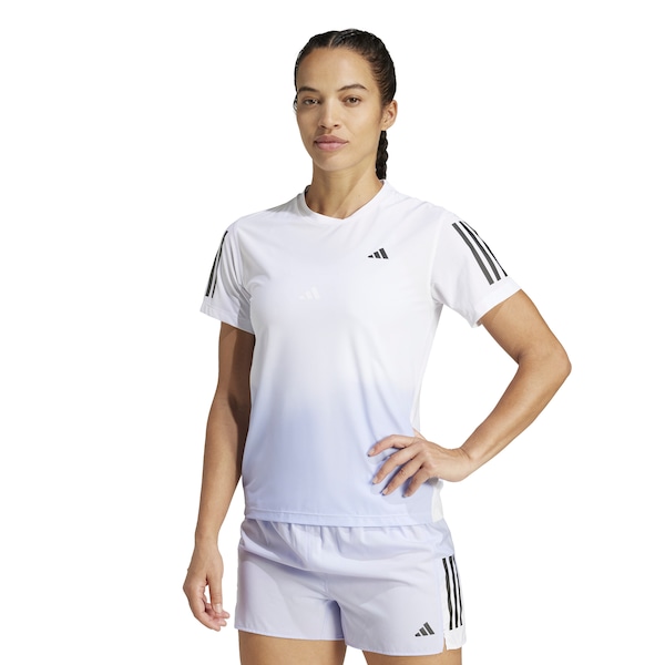 Camiseta Feminina adidas Manga Curta Own The Run Base