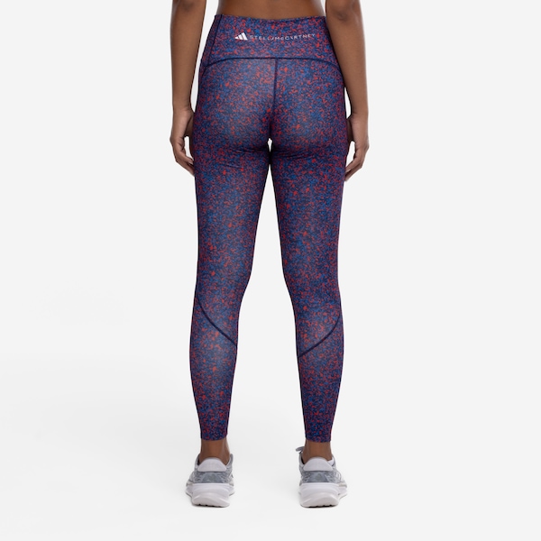 Vista 3 Calça Legging Feminina adidas Stella Mc Cartney AZUL/VERMELHO Adidas AZUL/VERMELHO