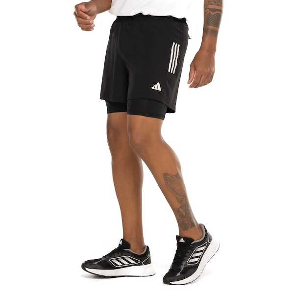 Bermuda Masculina adidas Own The Run 2 em 1
