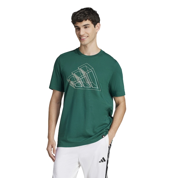 Camiseta Masculina adidas Manga Curta Gráfica