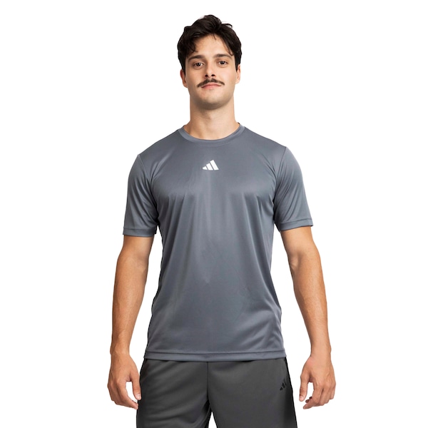 Camiseta Masculina adidas Manga Curta Treino Básica