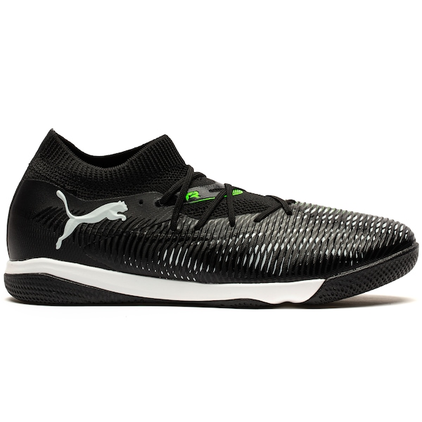 Vista 2 Chuteira Futsal Puma Future 8 Match IT Adulto PRETO Puma PRETO
