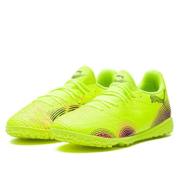 Vista 3 Chuteira Society Puma Future 8 Play TT Adulto AMARELO Puma AMARELO