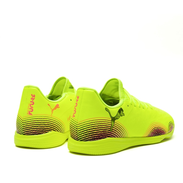 Vista 3 Chuteira Futsal Puma Future 8 Play Adulto AMARELO Puma AMARELO