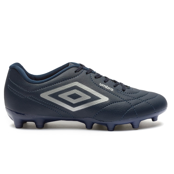 Vista 2 Chuteira de Campo Umbro Class Footballer Adulto AZUL/CINZA Umbro AZUL/CINZA