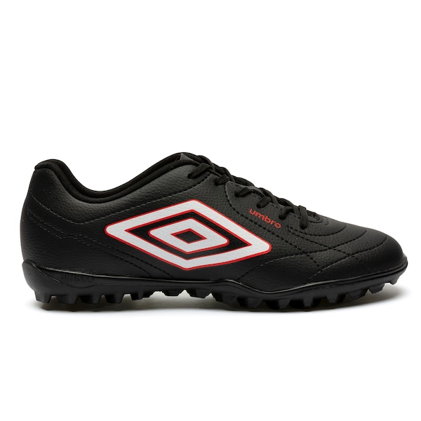 Chuteira Society Adulto Umbro Class Footballer | Cor: PRETO/BRANCO | Tamanho: 44
