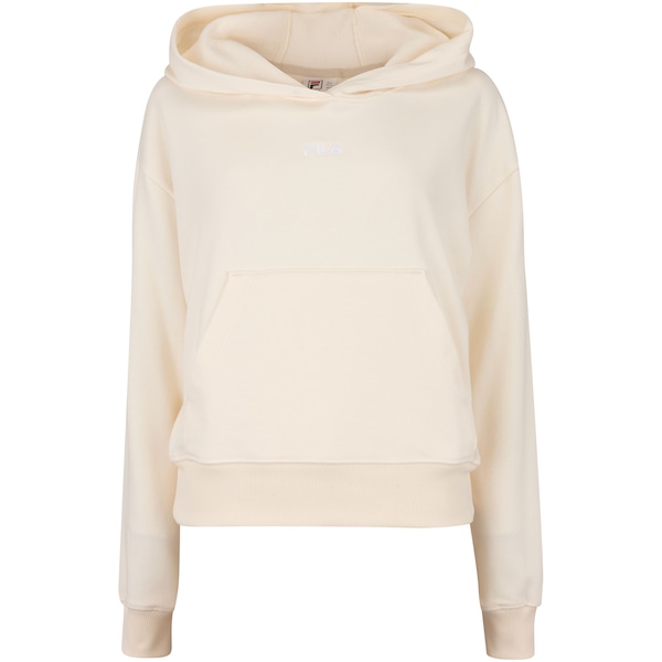 Blusão Fila Com Capuz Fila Classic B - Feminino | Cor: OFF WHITE/PRETO | Tamanho: GG