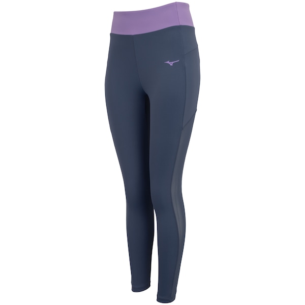Calça Legging Feminina Mizuno Soul III | Cor: AZUL/ROXO | Tamanho: GG