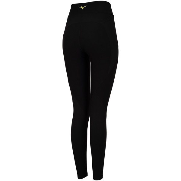 Vista 3 Calça Legging Feminina Mizuno Run Easy 5 PRETO Mizuno PRETO