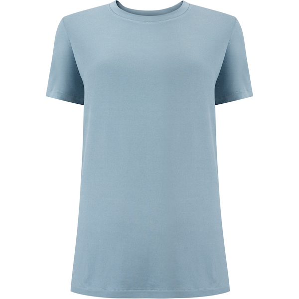 Camiseta Oxer Regulção Térmica Com Abertura Lateral Feminina | Cor: AZUL CLARO | Tamanho: M