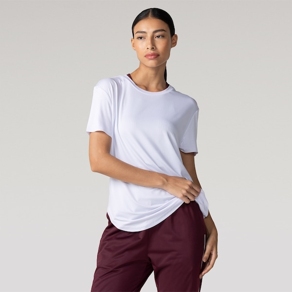 Camiseta Oxer Regulação Térmica Alongada Feminina