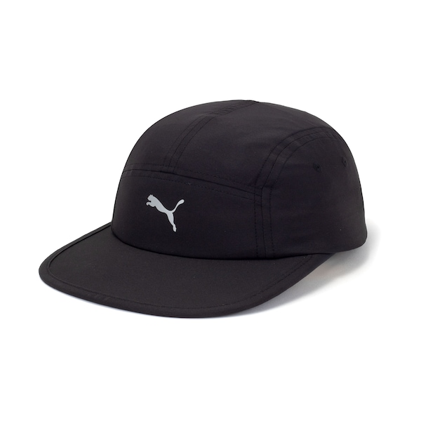 Boné Adulto Puma Essential Running 5 Panel Aba Reta