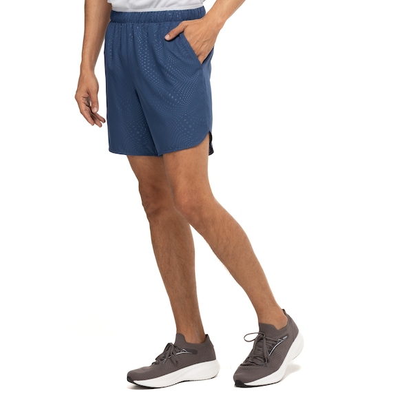 Bermuda Oxer Elastic Digital Masculina | Cor: AZUL ESCURO | Tamanho: M