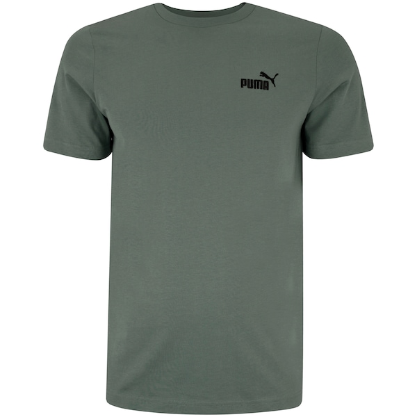 Camiseta Masculina Puma Manga Curta ESS Small NO 1 Logo