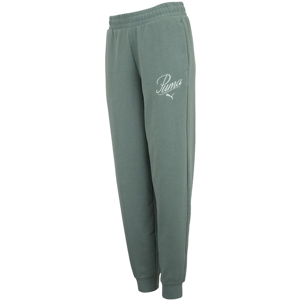 Calça Feminina Puma Essential Script Comfort Sweatpants