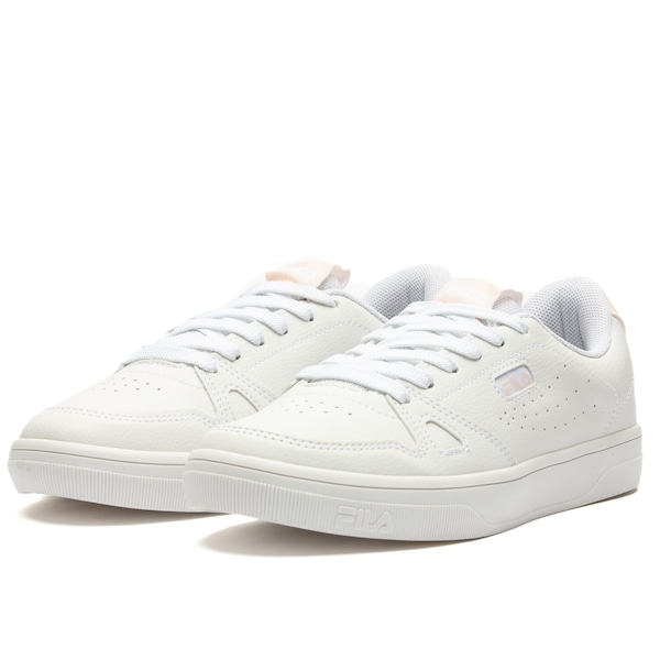 Vista 3 Tênis Fila Daily Feminino BRANCO/ROSA CLA Fila BRANCO/ROSA CLA
