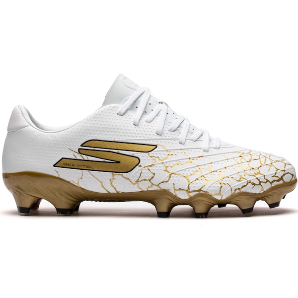 Vista 2 Chuteira de Campo Skechers SKX 1.5 Academy Adulto BRANCO Skechers BRANCO