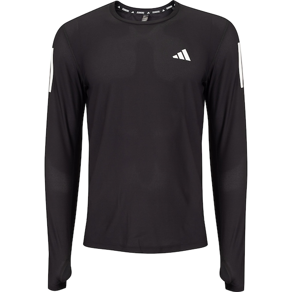 Camiseta Masculina adidas Manga Longa OWN The Run Base