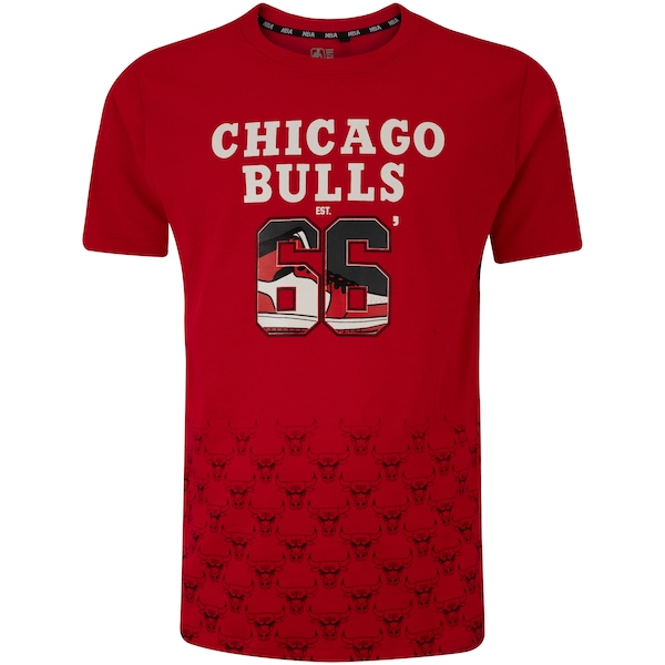 Camiseta do Chicago Bulls NBA Masculina Sneakers NB751