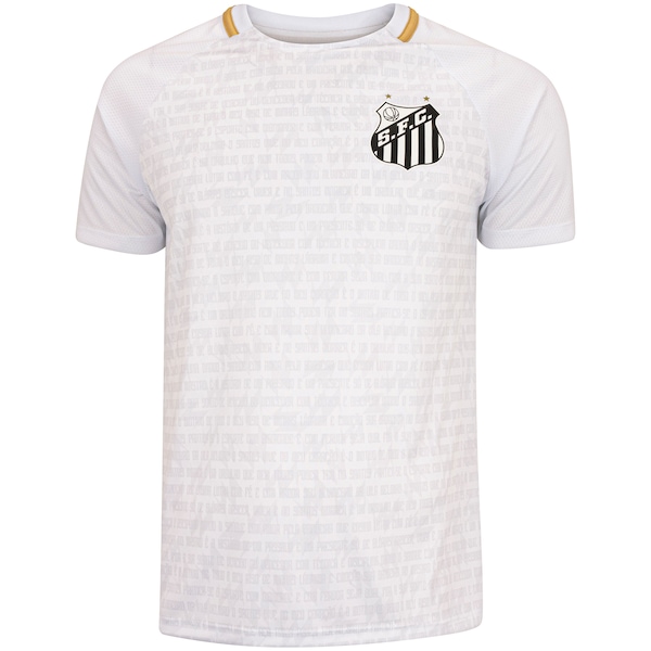 Camisa do Santos Manto Torcedor Braziline Masculina