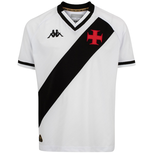 Camisa do Vasco da Gama II 25 Kappa Infantil