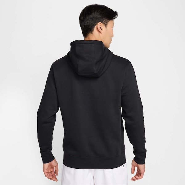 Vista 3 Blusão Masculino Nike Club Fleece PRETO Nike PRETO