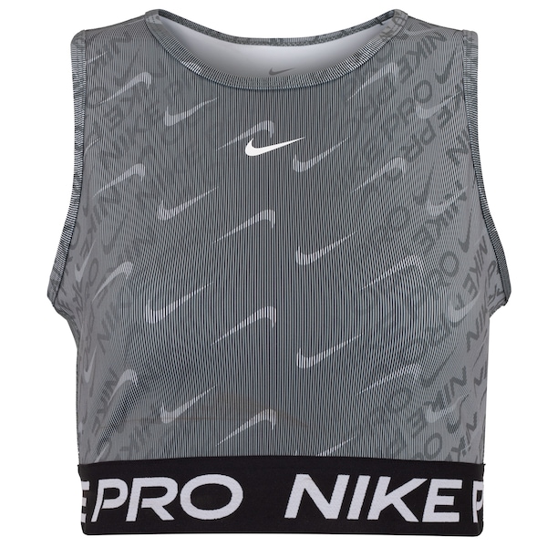 Top Nike Dri-fit Pro Crop Tank All Over Print Adulto