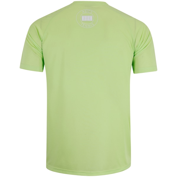 Vista 3 Camiseta ASICS Racket Antiodor Masculina VERDE ASICS VERDE