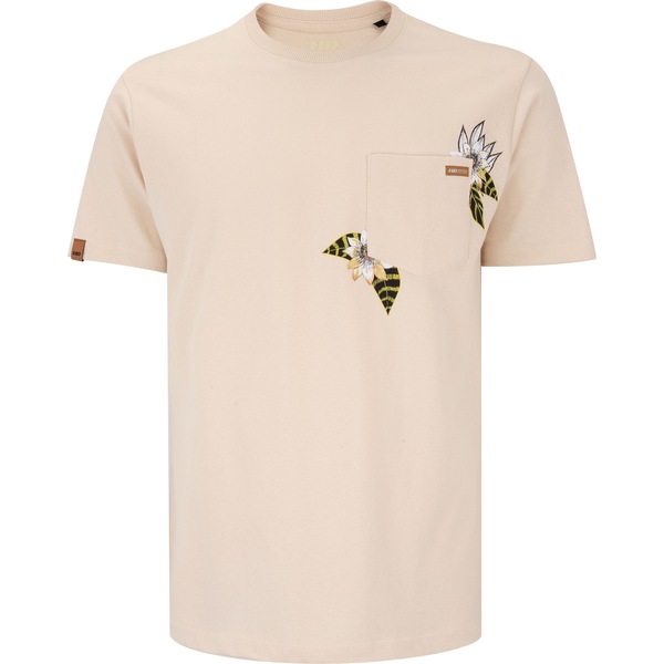 Camiseta Masculina HD Manga Curta Bolso Jungle 9548A