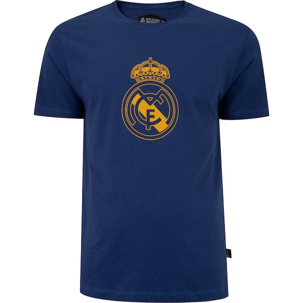 Vista 2 Camiseta do Real Madrid Masculina Balboa Big Logo AZUL Balboa AZUL