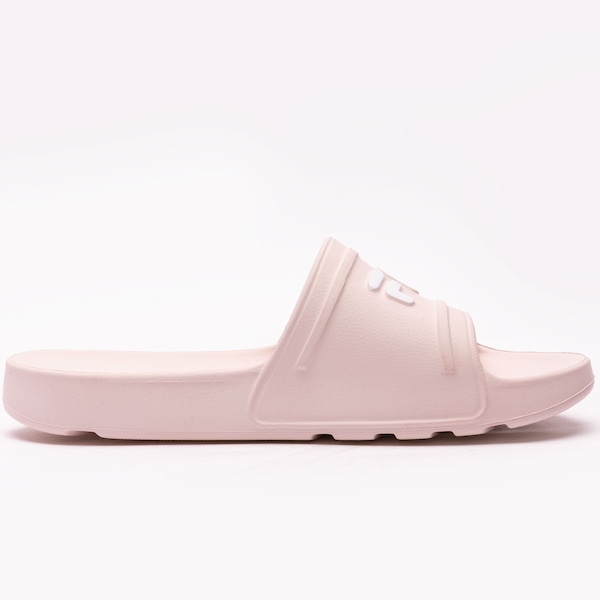 Vista 3 Chinelo Feminino Sleek Slide Feminino Fila ROSA CLA/BRANCO Fila ROSA CLA/BRANCO