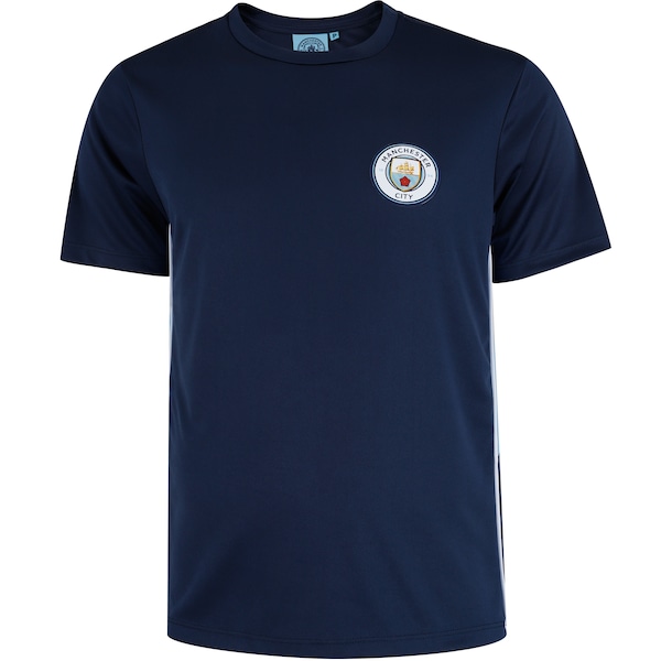 Camiseta do Manchester City Balboa Dry Fit Masculina | Cor: AZUL ESCURO | Tamanho: M