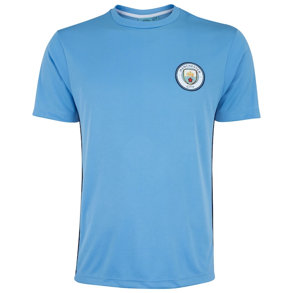 Camiseta do Manchester City Balboa Dry Fit Masculina | Cor: AZUL CLARO | Tamanho: GG