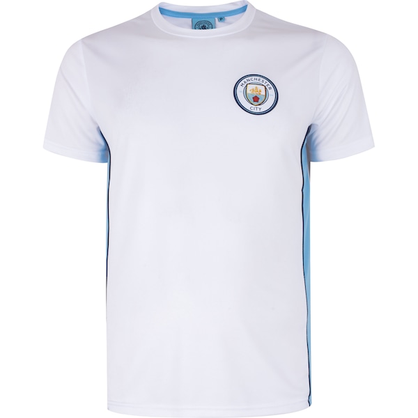 Camiseta do Manchester City Balboa Dry Fit Masculina | Cor: BRANCO | Tamanho: M