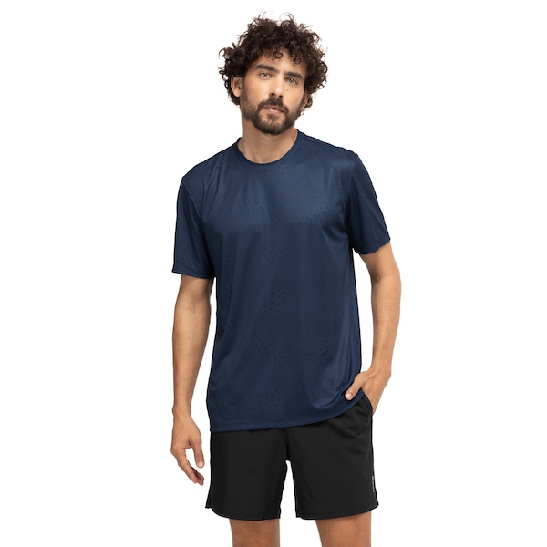 Camiseta Oxer Full Estampada Masculina | Cor: AZUL ESCURO | Tamanho: P