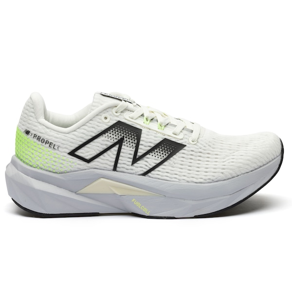 Vista 2 Tênis Feminino New Balance Fuelcell Propel V5 OFF WHITE New Balance OFF WHITE